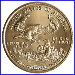 $10 American Gold Eagle 1/4 oz Brilliant Uncirculated Random Year