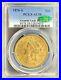 1876-S $20 American Gold Double Eagle Liberty AU58 PCGS CAC Granite Lady Hoard