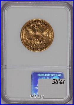 1895-S Gold Eagle $10 NGC AU53. Very scarce and under-rated