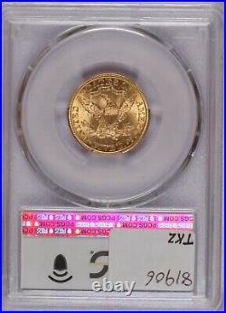 1907 Gold Liberty Head $5 PCGS MS64