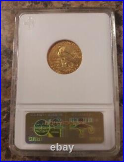 1911 $2.50 Indian Head Gold Quarter Eagle Uncirculated Beatiful Coin