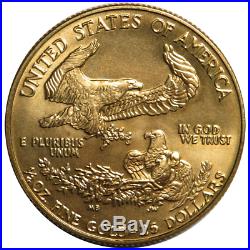 1986 $25 American Gold Eagle 1/2 oz Brilliant Uncirculated