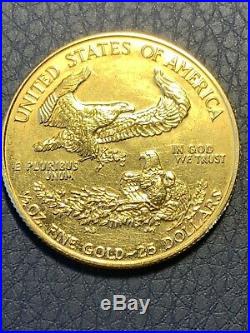1986 $25 Gold American Eagle 1/2 oz. Uncirculated MCMLXXXVI LADY LIBERTY