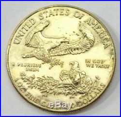 1986 $50 Gold Eagle 1 OZ Fine Gold US Coin NO RESERVE