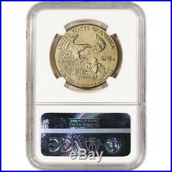 1986 American Gold Eagle (1 oz) $50 NGC MS69