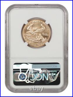 1986 Gold Eagle $25 NGC MS69 1/2 oz. Gold American Gold Eagle AGE