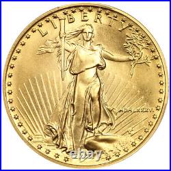 1986 Gold Eagle $25 PCGS MS69 1/2 oz. Gold American Gold Eagle AGE