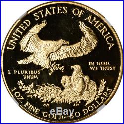 1986-W American Gold Eagle Proof 1 oz $50 NGC PF70 UCAM