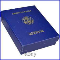 1986-W American Gold Eagle Proof (1 oz) $50 in OGP