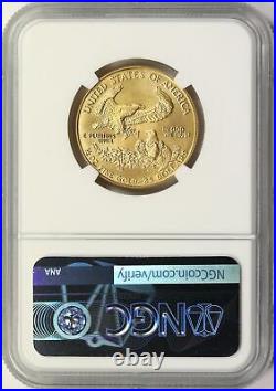 1987 American Gold Eagle $25 NGC MS69 1/2 oz. 9999 Fine