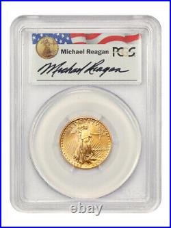 1987 Gold Eagle $10 PCGS MS69 (Reagan Legacy Series) American Gold Eagle AGE
