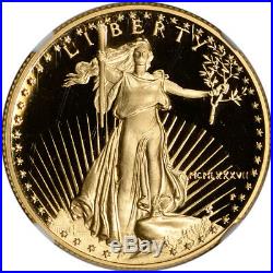 1987-P American Gold Eagle Proof 1/2 oz $25 NGC PF69 UCAM