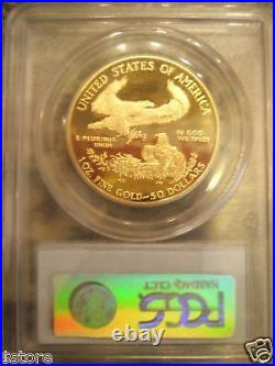 1988 $50 PCGS PR70DCAM GOLD American Eagle