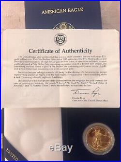1988 American Eagle One-Half Ounce Gold Proof Coin