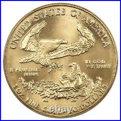 1988 Gold Eagle $50 PCGS MS70 American Gold Eagle AGE 1oz Gold