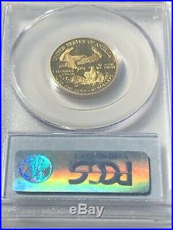 1988-P $10 GOLD EAGLE 1/4 Oz. PCGS PR70DCAM1st Year Proof! Low Mintage