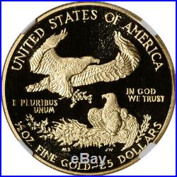 1988-P American Gold Eagle Proof 1/2 oz $25 NGC PF69 UCAM