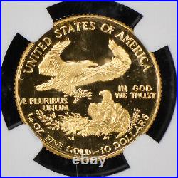 1988-P G$10 1/4 oz Gold American Eagle No Spots NGC PF 69 UC Lot#Z794