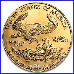 1989 1 oz Gold American Eagle BU (MCMLXXXIX) SKU #7671