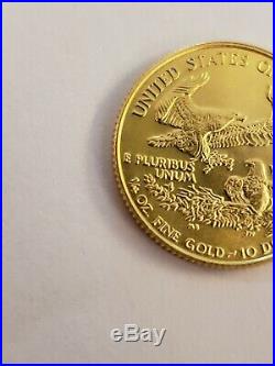 1989 US American Gold Eagle $10 Ten Dollar 1/4 oz Liberty Bullion Coin