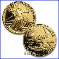 1990 4-Coin Proof Gold American Eagle Set (withBox & COA) SKU #4892