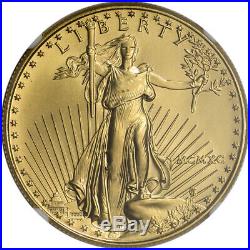1990 American Gold Eagle (1 oz) $50 NGC MS69