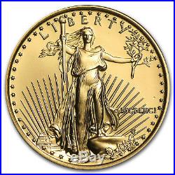 1991 1/4 oz Gold American Eagle BU (MCMXCI) SKU #4709