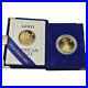 1991-W American Gold Eagle Proof 1 oz $50 in OGP