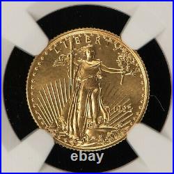 1992 G$5 1/10 oz Gold American Eagle Coin NGC MS 69 SKU-G1218