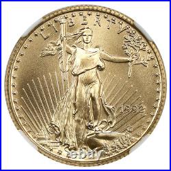 1992 Gold Eagle $10 NGC MS70 American Gold Eagle AGE