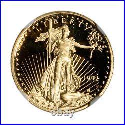 1992-P American Gold Eagle Proof 1/10 oz $5 NGC PF70 UCAM