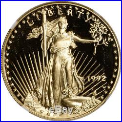 1992-W American Gold Eagle Proof 1 oz $50 NGC PF69 UCAM