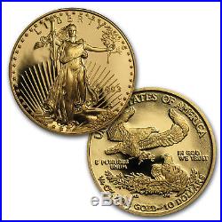 1993 4-Coin Proof Gold American Eagle Set (withBox & COA) SKU #4895