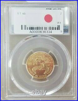 1993-P $ 10 1/4oz PCGS PR66 DCAM American Eagle Gold Bullion Coin