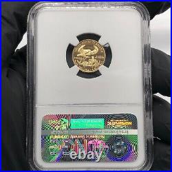 1993 P Eagle G$5 PF 70 Ultra Cameo 1/10 Gold NGC Watch the Video