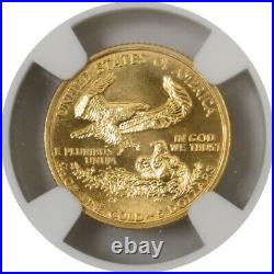1994 $5 1/10 oz Gold American Eagle NGC MS69 Gem Uncirculated Coin