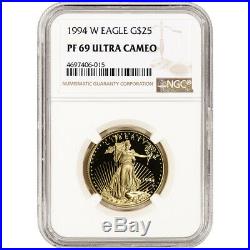 1994-W American Gold Eagle Proof 1/2 oz $25 NGC PF69 UCAM