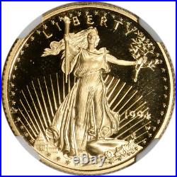 1994-W American Gold Eagle Proof 1/4 oz $10 NGC PF69 UCAM