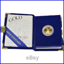 1994-W American Gold Eagle Proof (1/4 oz) $10 in OGP