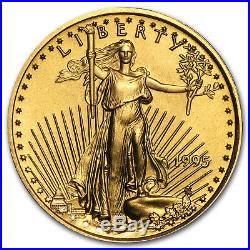 1995 1/10 oz Gold American Eagle BU SKU #4703