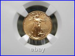 1995 $5 American GOLD Eagle 1/10th oz NGC MS69 BU UNC #011 ECC&C, Inc