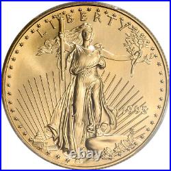 1995 American Gold Eagle 1 oz $50 PCGS MS69