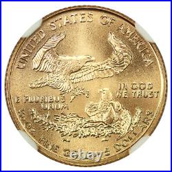1995 Gold Eagle $5 NGC MS70 American Gold Eagle AGE