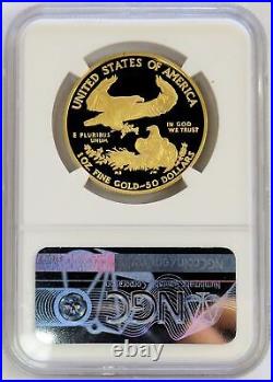 1995 W Gold $50 American Eagle 1 Oz Proof Coin Ngc Pf 69 Ultra Cameo