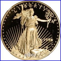 1996-W American Gold Eagle Proof 1 oz $50 NGC PF69 UCAM