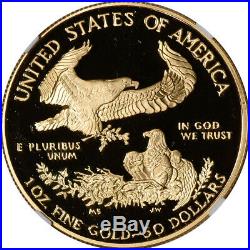 1996-W American Gold Eagle Proof 1 oz $50 NGC PF69 UCAM