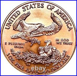 1997 $50 gold 1oz coin USA