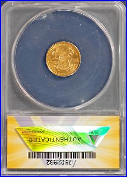 1997 $5 United States Gold Eagle Coin MS 69 ANACS # 7622382 + Bonus
