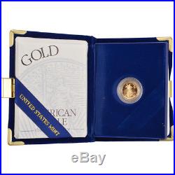 1997-W American Gold Eagle Proof (1/10 oz) $5 in OGP