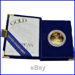 1997-W American Gold Eagle Proof 1 oz $50 in OGP